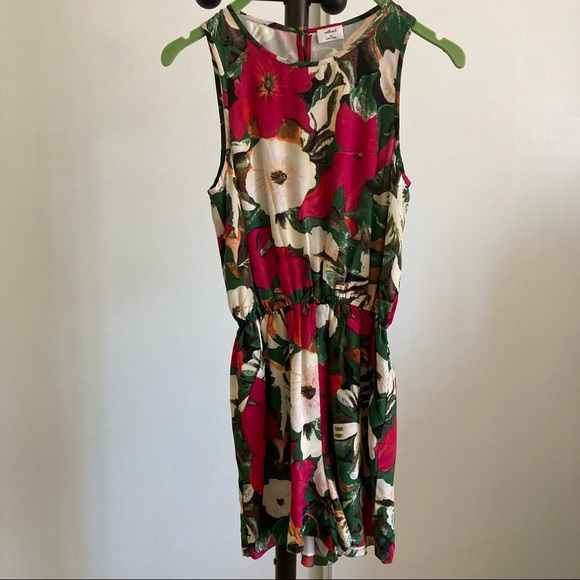 Aritzia Wilfred Silk Floral Romper XS - Picture 1 of 8